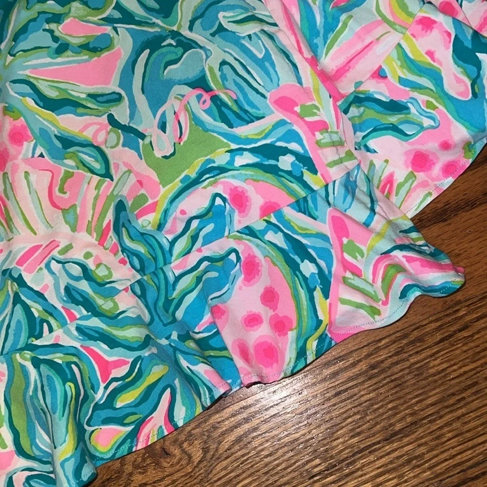 Lilly Pulitzer Rilla Romper One in a Melon size Large NWT